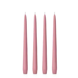 Dusty Pink Taper Candles (4 pack)